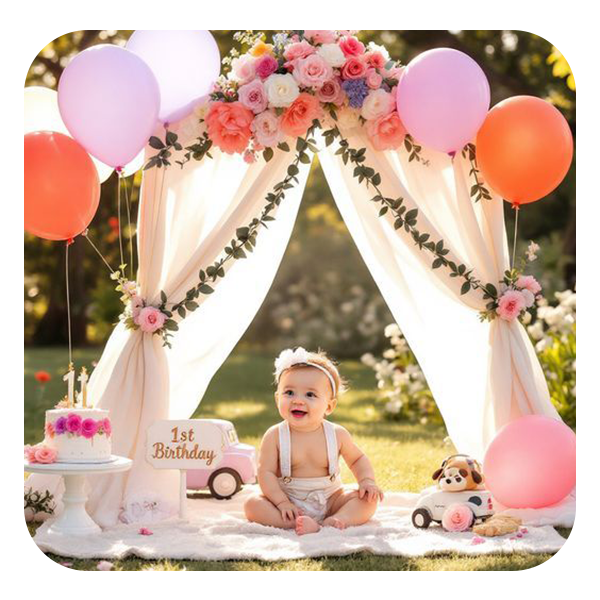 First Birthday Decoration