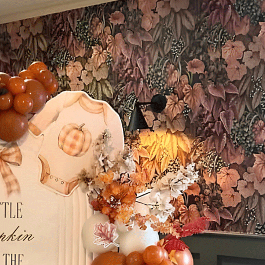 Pumpkin Theme Baby Shower Decoration