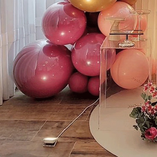 The Arch with Boho Birthday Setup