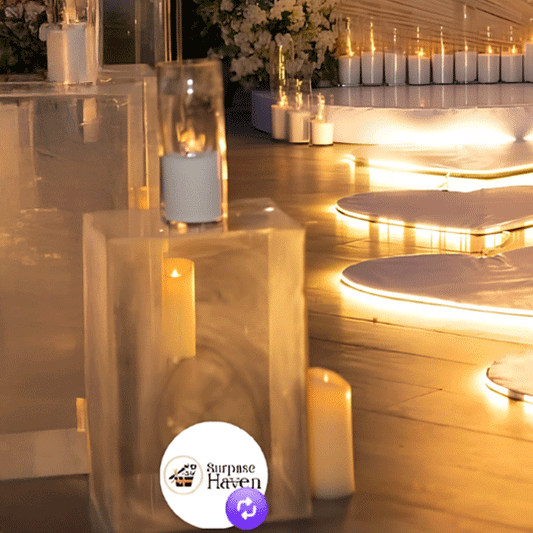 The Designer Heart Romantic Proposal Decor