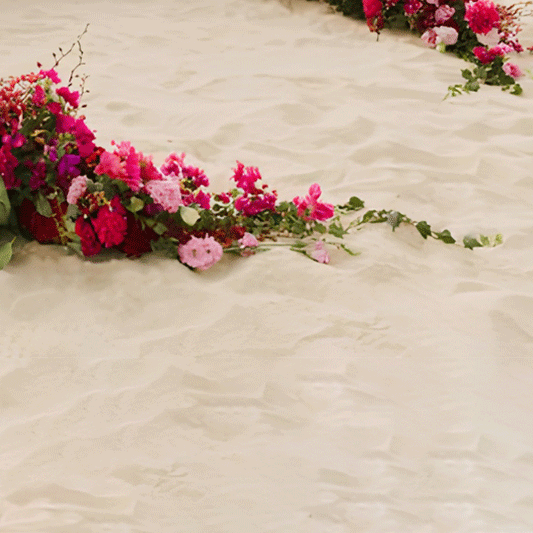 The Floral Garden Marry Me Proposal Setup