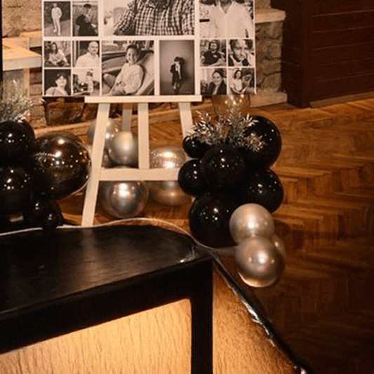 The Customized Black Birthday Setup