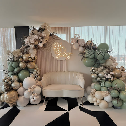Luxury Oh Baby Baby Shower Setup