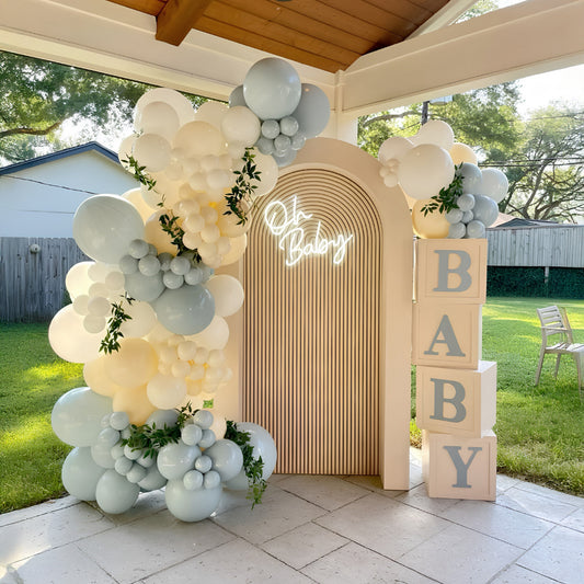 Modern Oh Baby Baby Shower Decoration