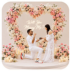 Romantic Proposal Decoration