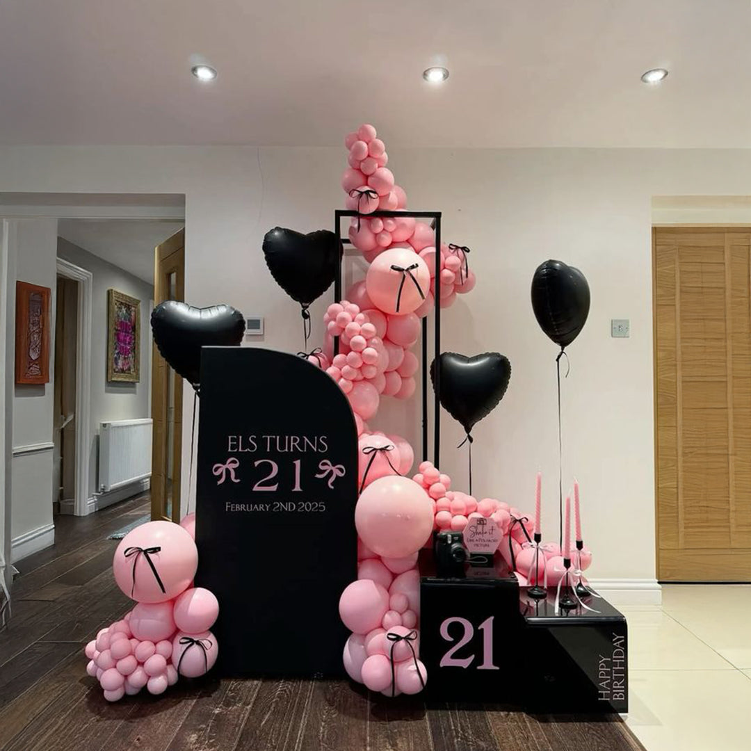 The Black Heart Birthday Setup