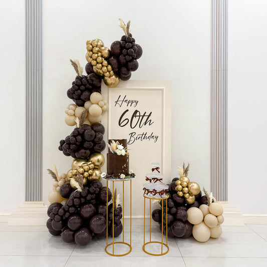 The Chocolate Ivory Birthday Setup