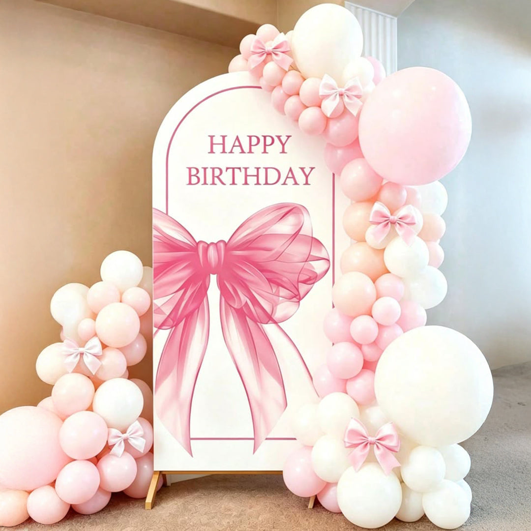 The Printed Bow Birthday Setup