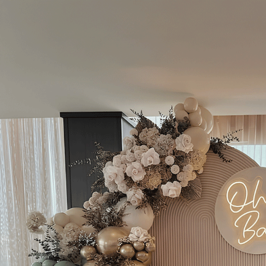 Luxury Oh Baby Baby Shower Setup