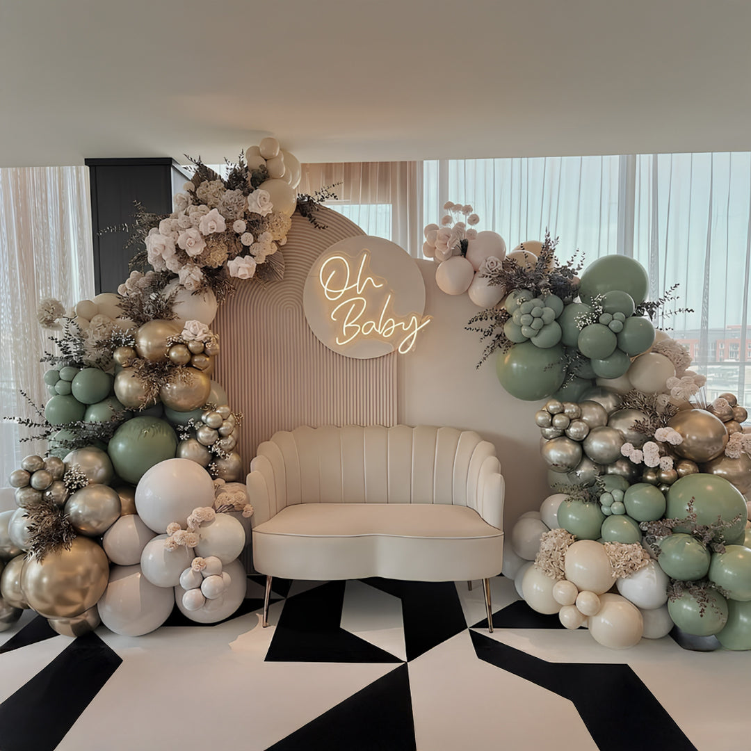 Luxury Oh Baby Baby Shower Setup