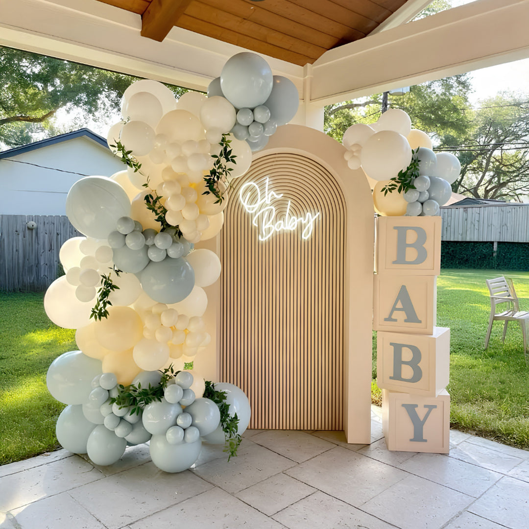 Modern Oh Baby Baby Shower Decoration