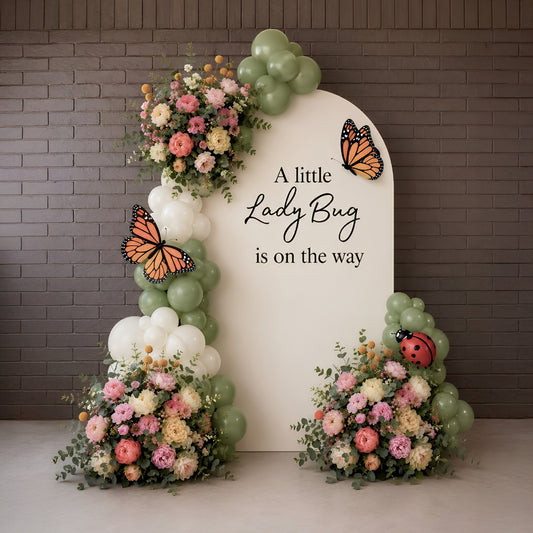 Ladybug Baby Shower Decor
