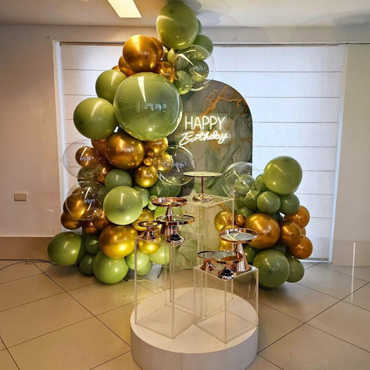 The Olive Birthday Setup