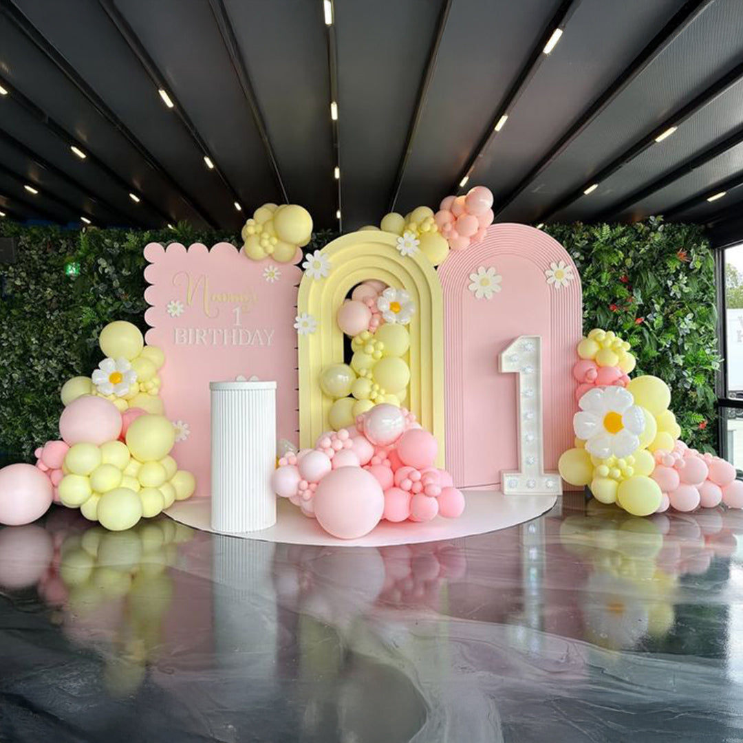 The Flowery Birthday Setup