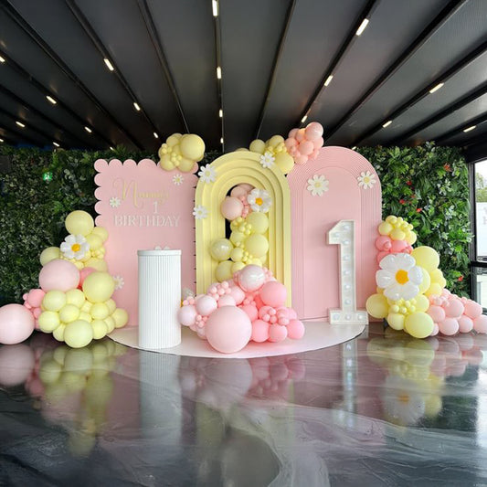 The Flowery Birthday Setup